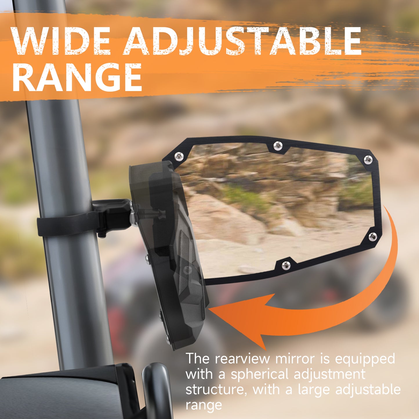 Universal UTV Side Mirrors