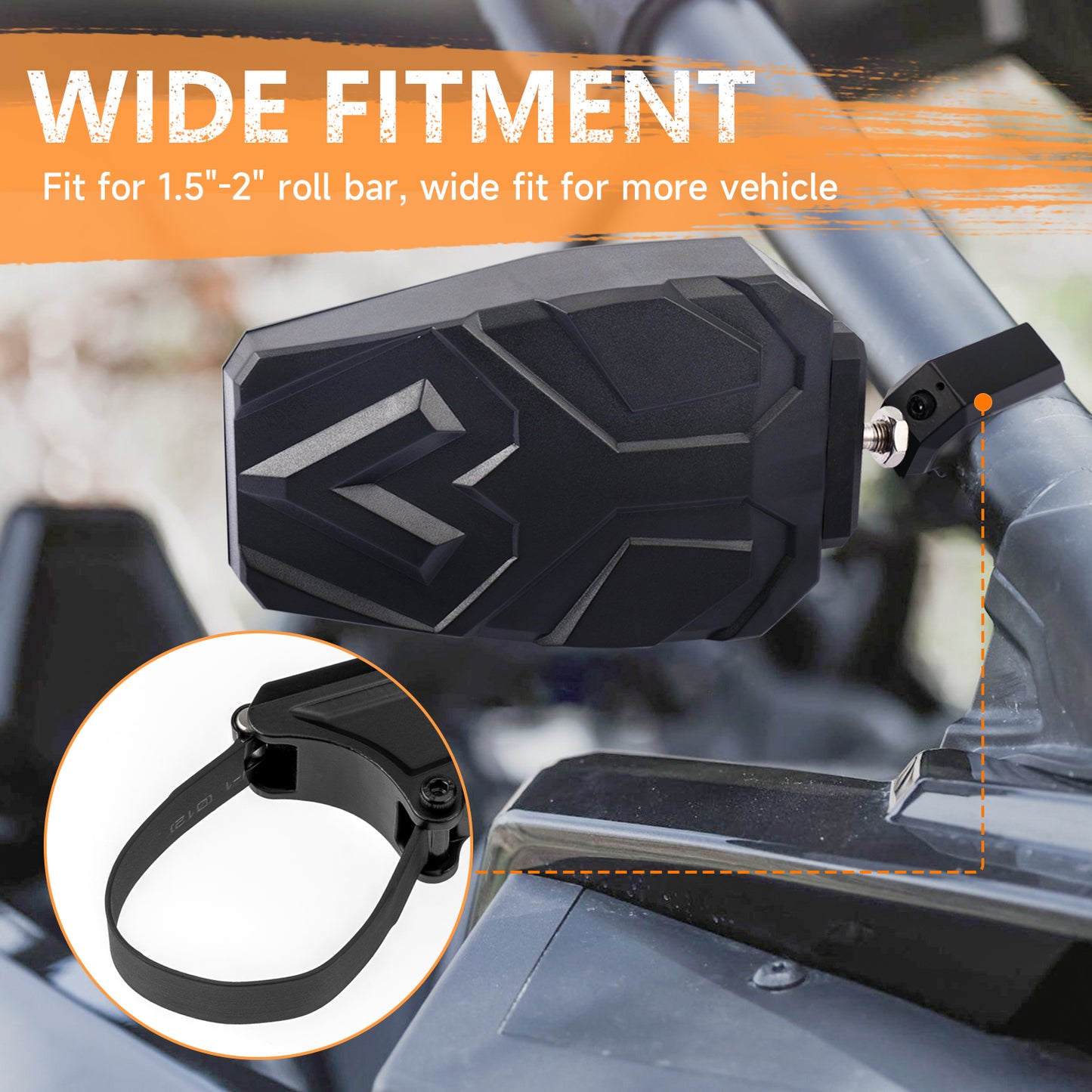 Universal UTV Side Mirrors