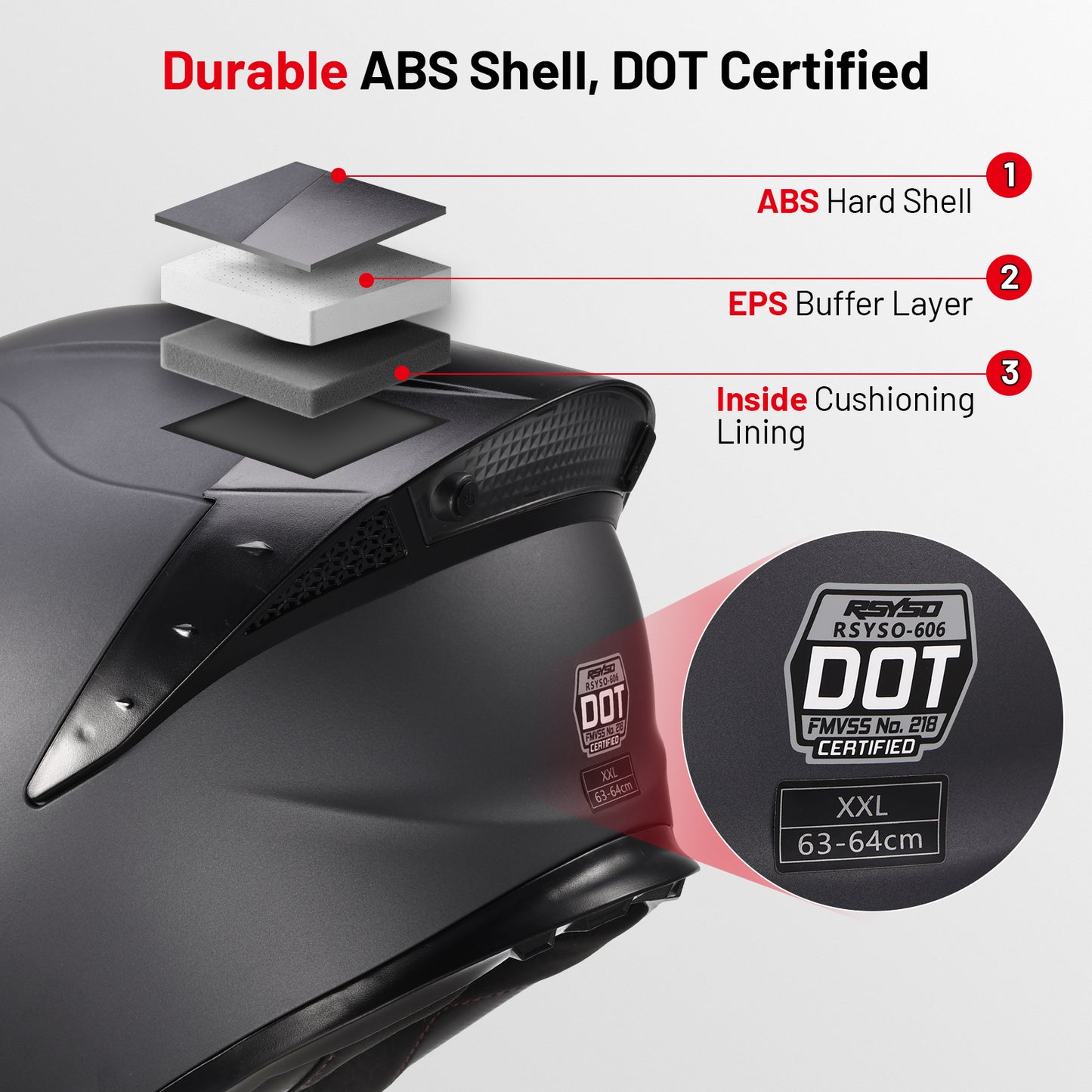 Dual Visor Full Face Motorcycle Helmet