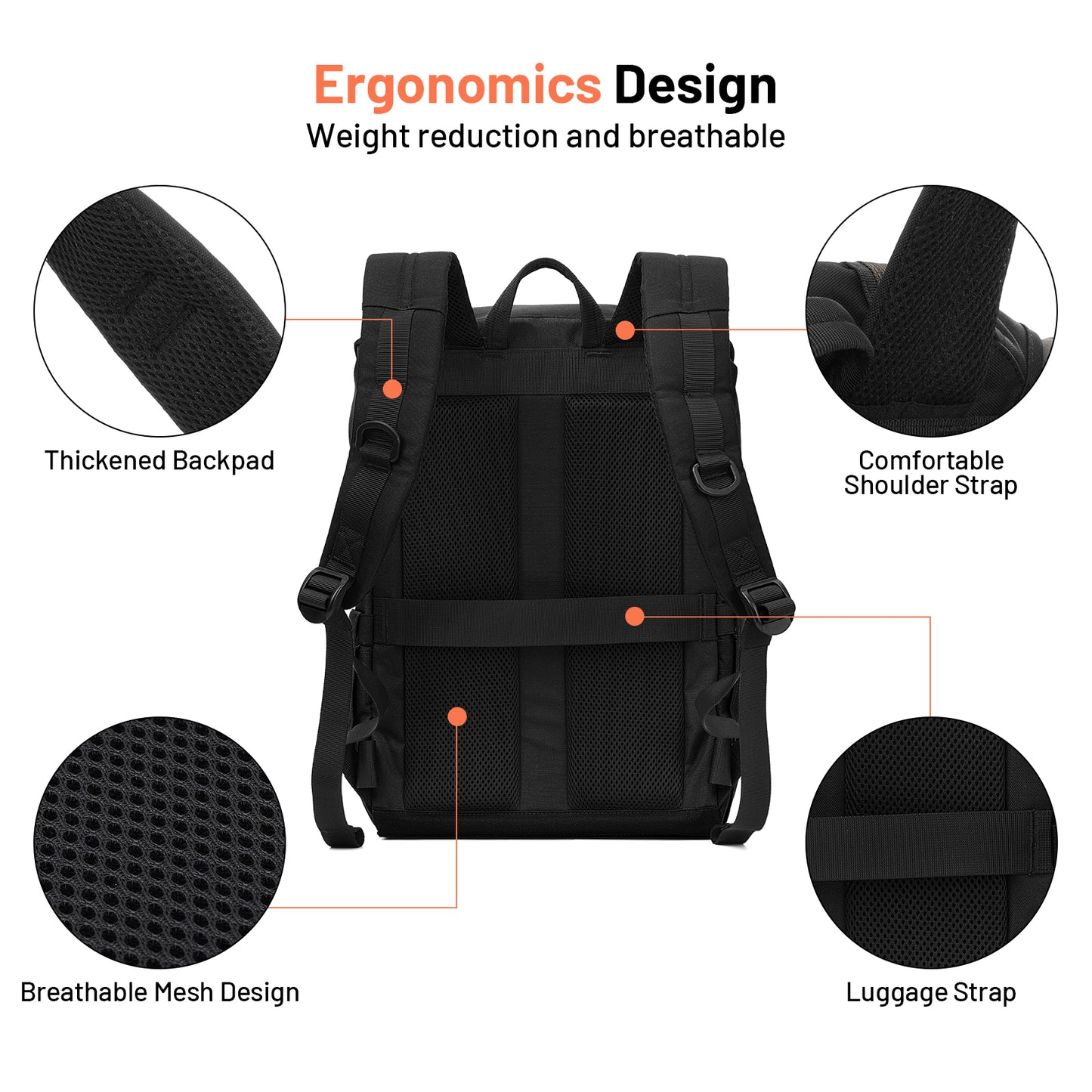 Flap Vintage Laptop Backpack
