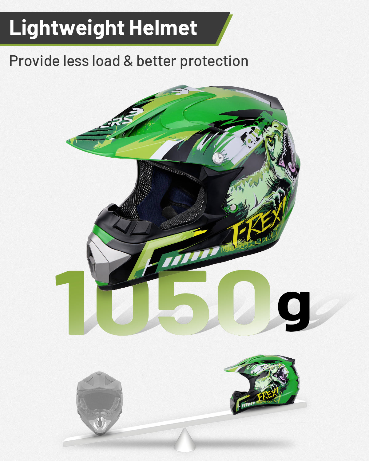 DOT Youth Dirt Bike Helmet