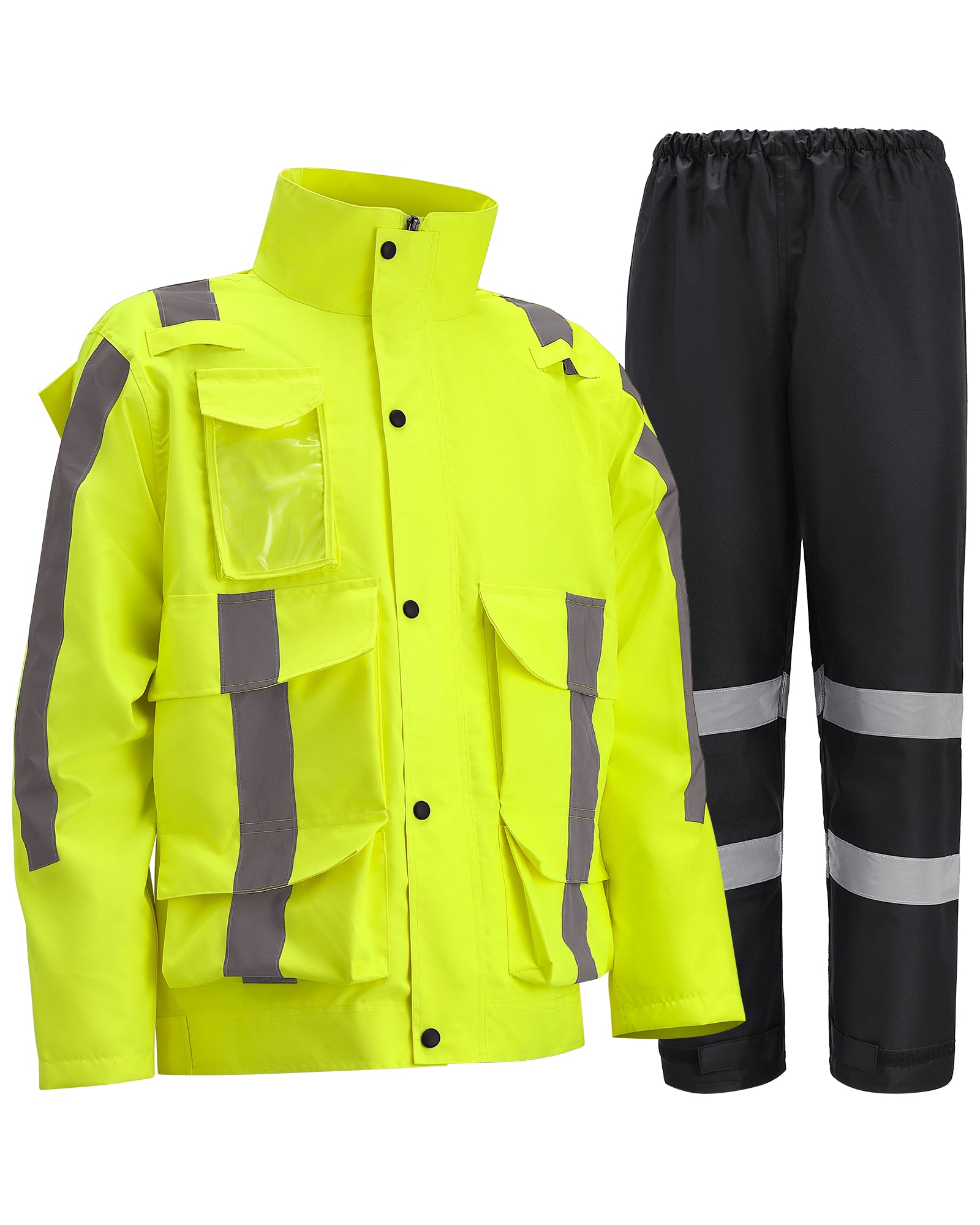 300D Hi Vis Rain Gear