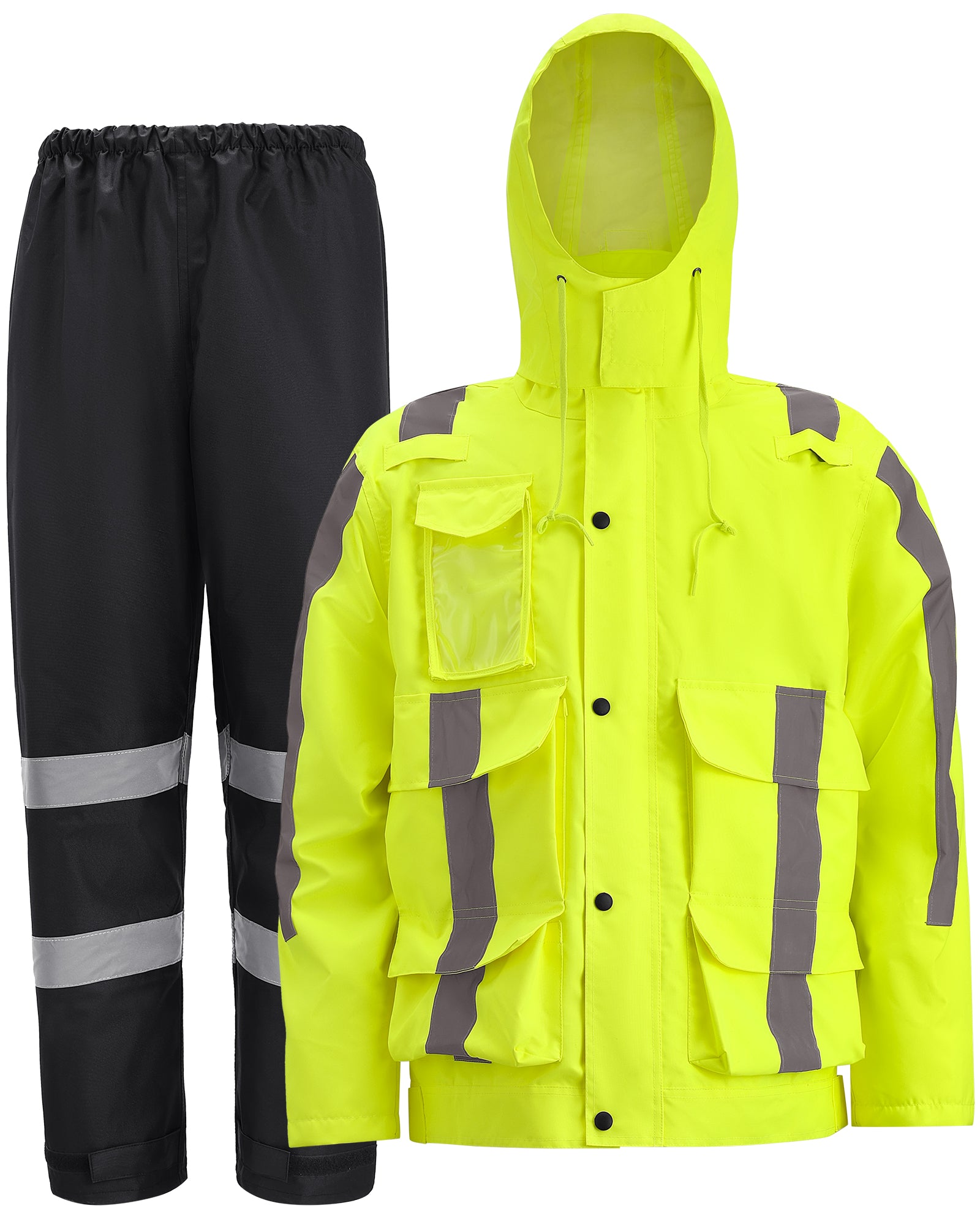 300D Hi Vis Rain Gear