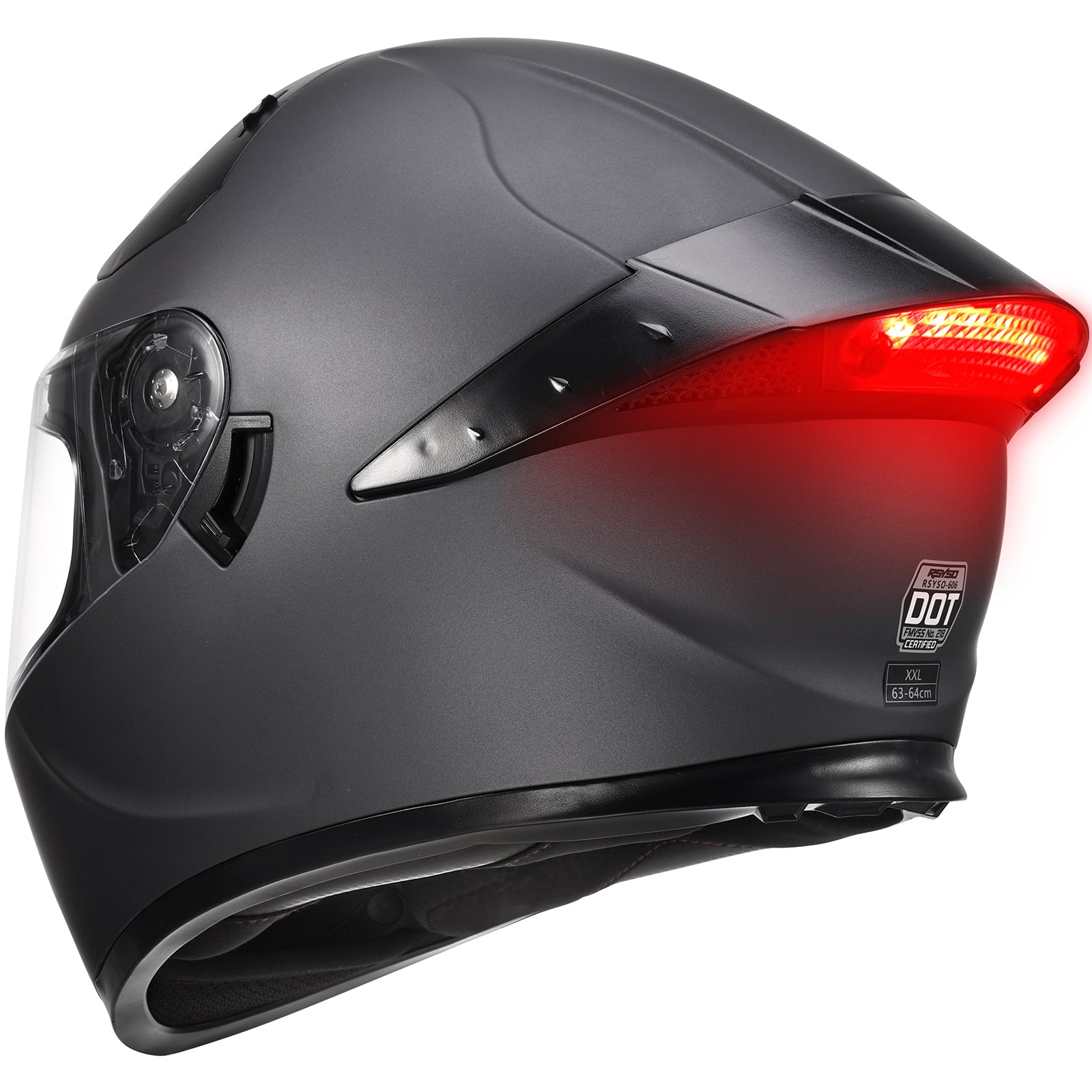 Dual Visor Full Face Motorcycle Helmet
