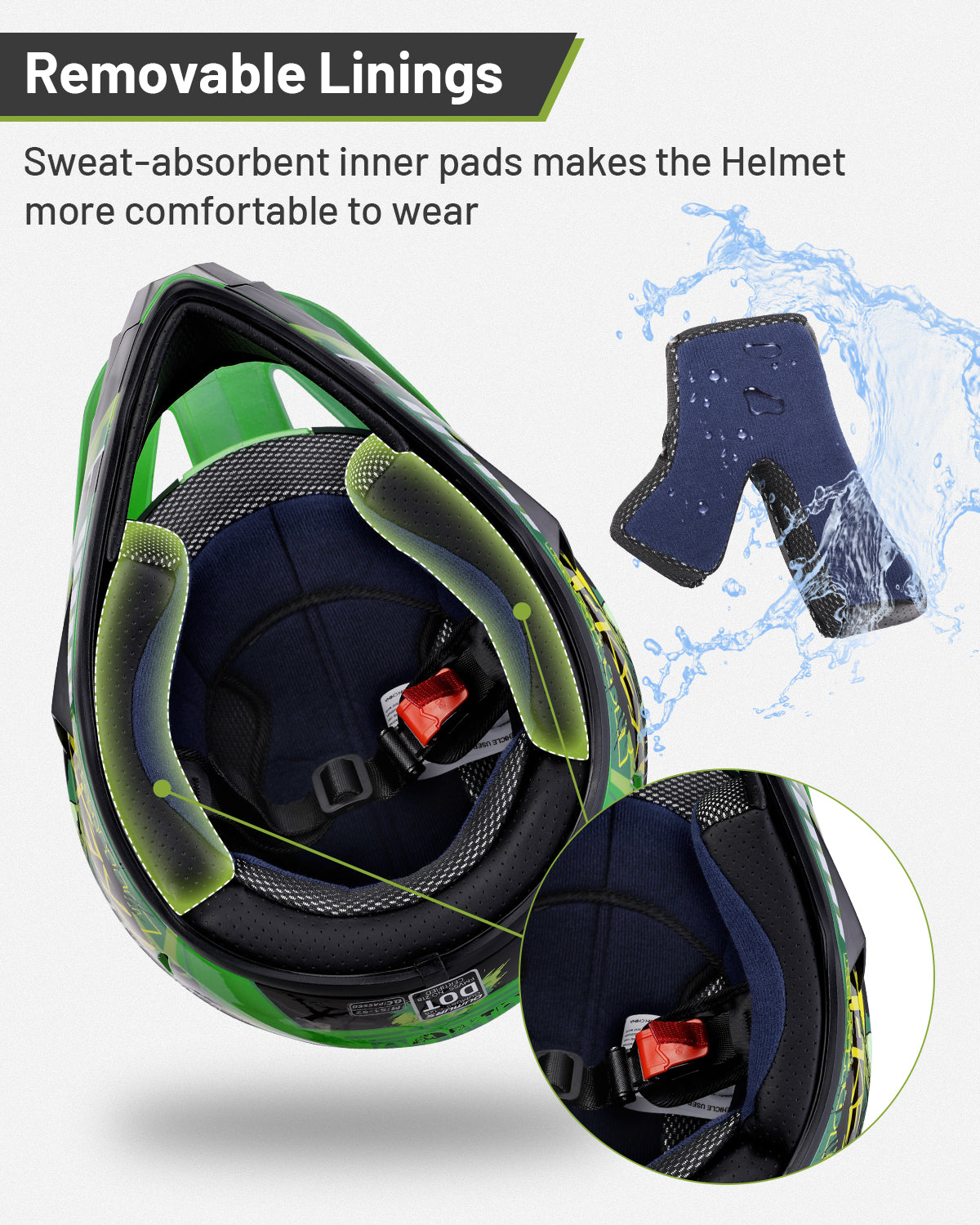 DOT Youth Dirt Bike Helmet