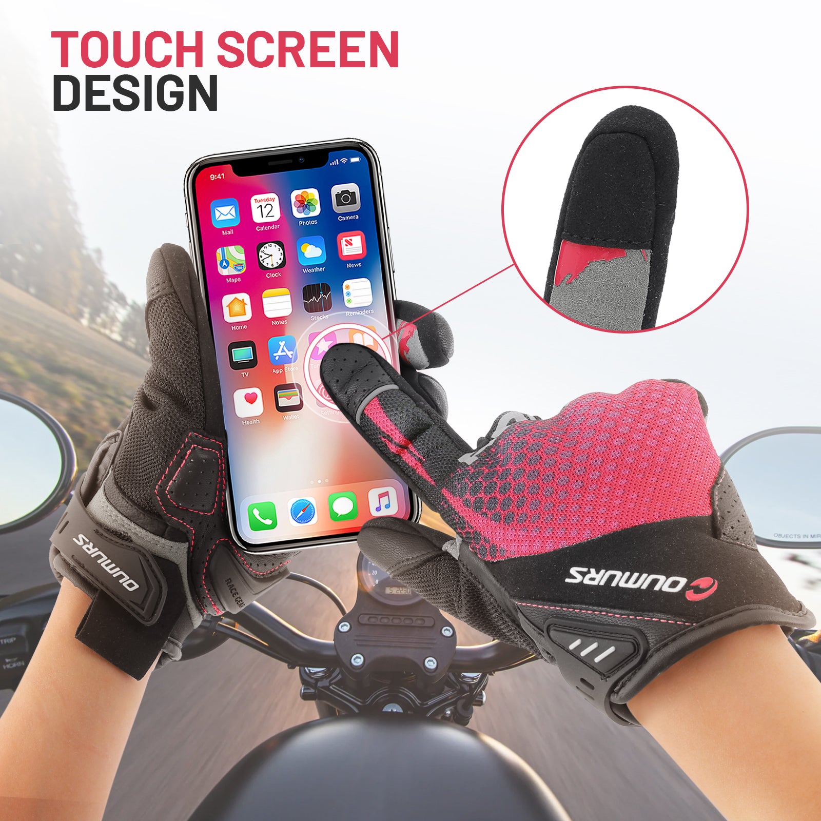 Motorcycle Gloves for Women