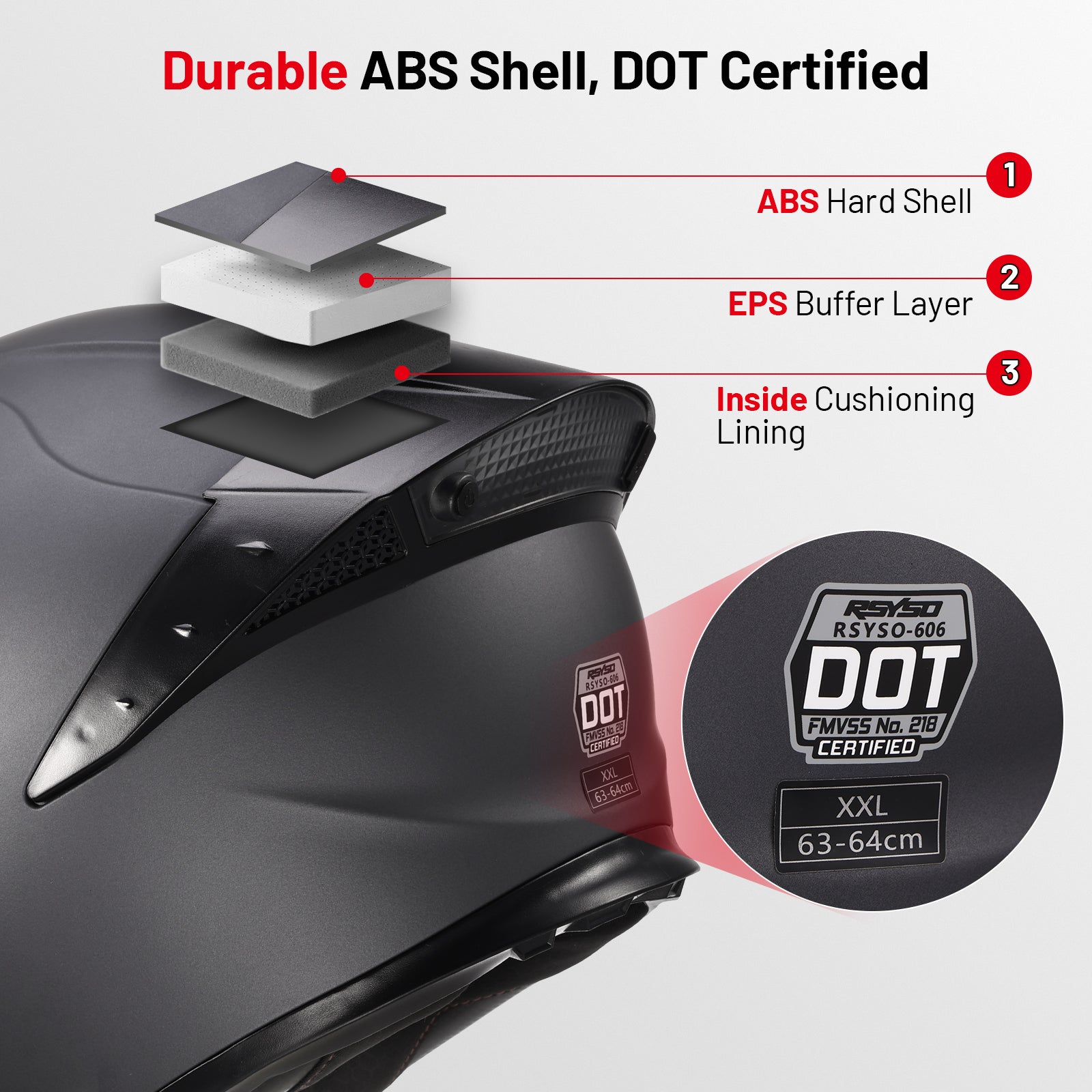 Dual Visor Full Face Motorcycle Helmet