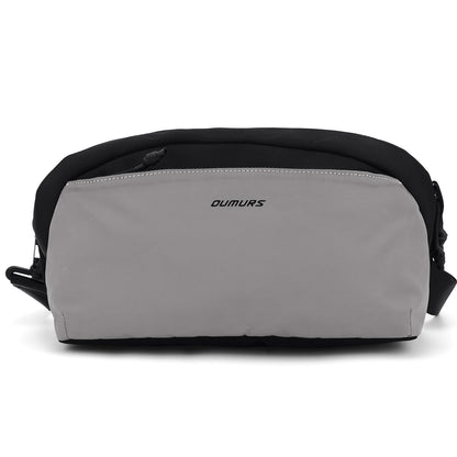 Oumurs 4L Reflective Crossbody Bag Sling Backpack for Motorcycle Men and Women