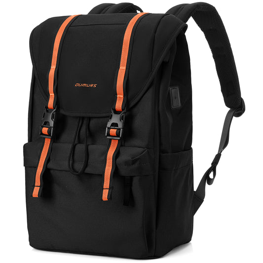 Flap Vintage Laptop Backpack