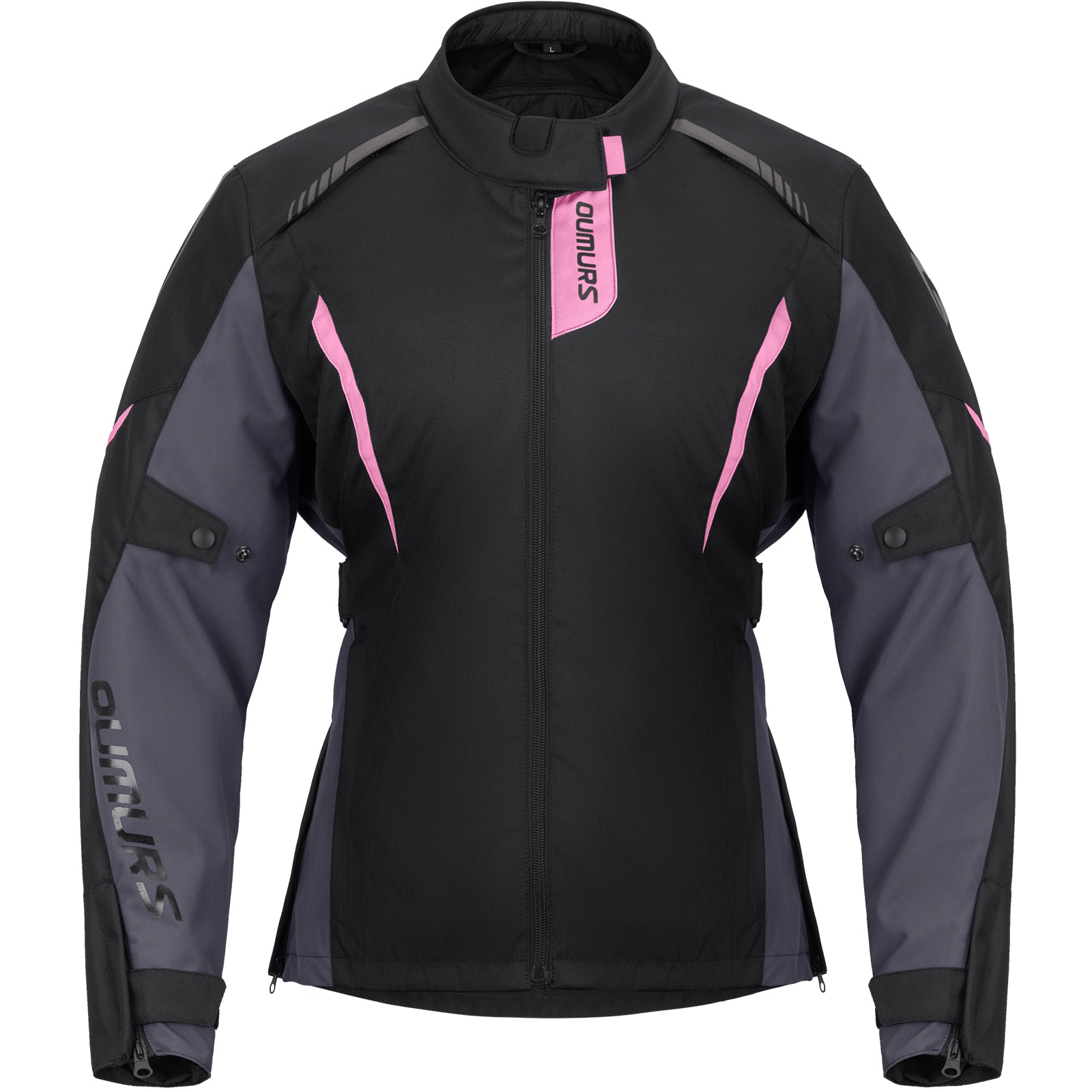 Motorcycle Jacket Black Pink