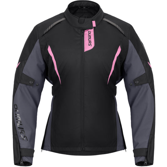 Motorcycle Jacket Black Pink
