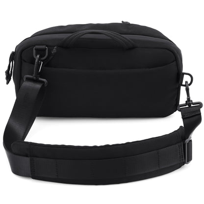 Oumurs 4L Reflective Crossbody Bag Sling Backpack for Motorcycle Men and Women