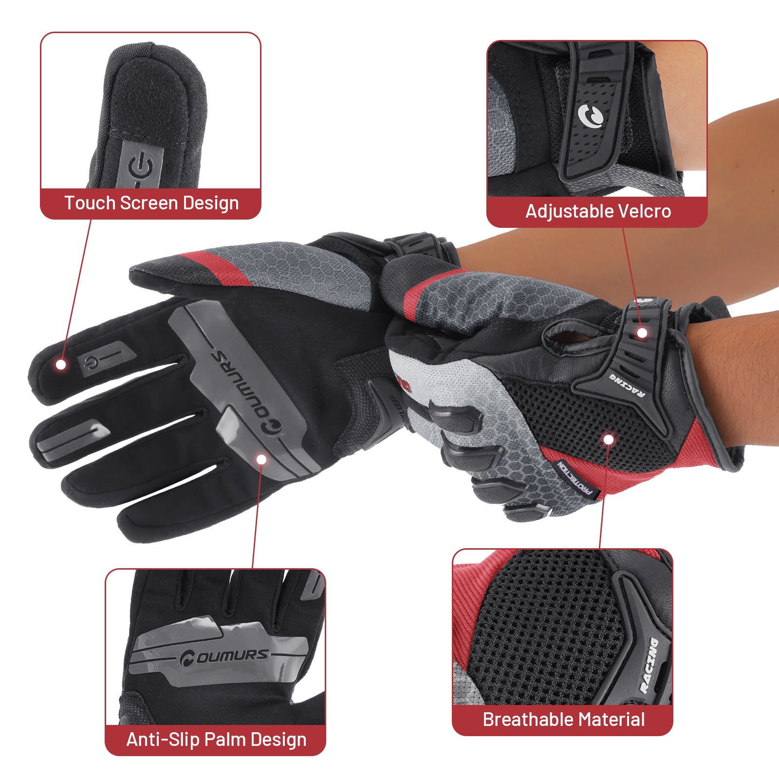 Motorcycle Gloves for Men