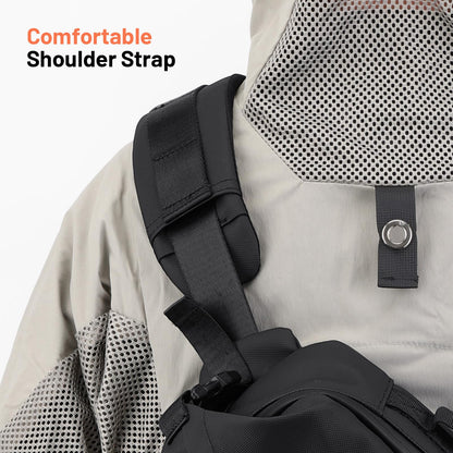 Oumurs 6L Crossbody Bag Sling Bag for Men and Women